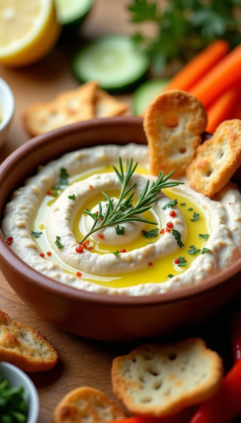 Creamy White Bean Dip for Easy Entertaining
