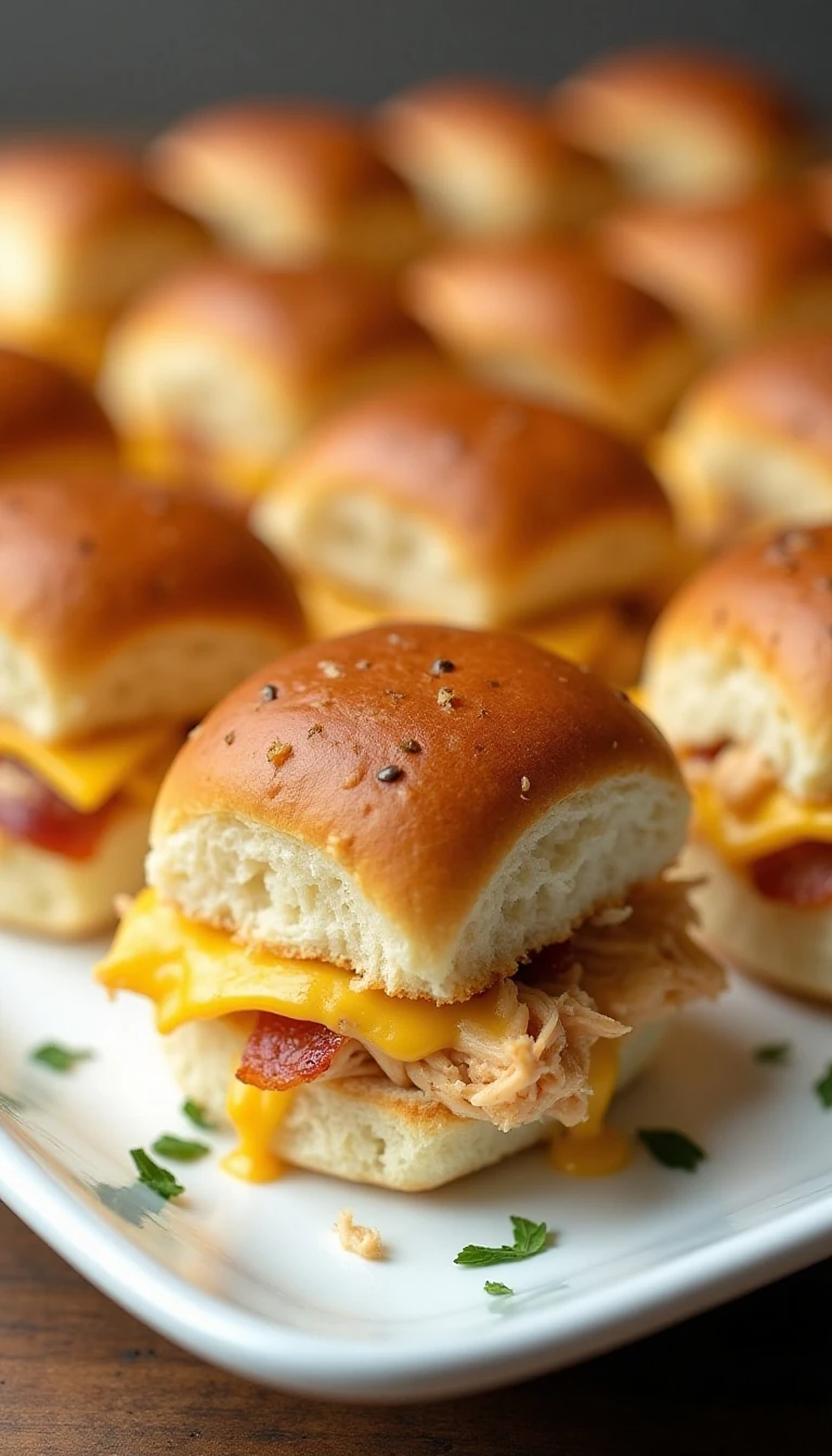 Easy White Trash Chicken Sliders Recipe