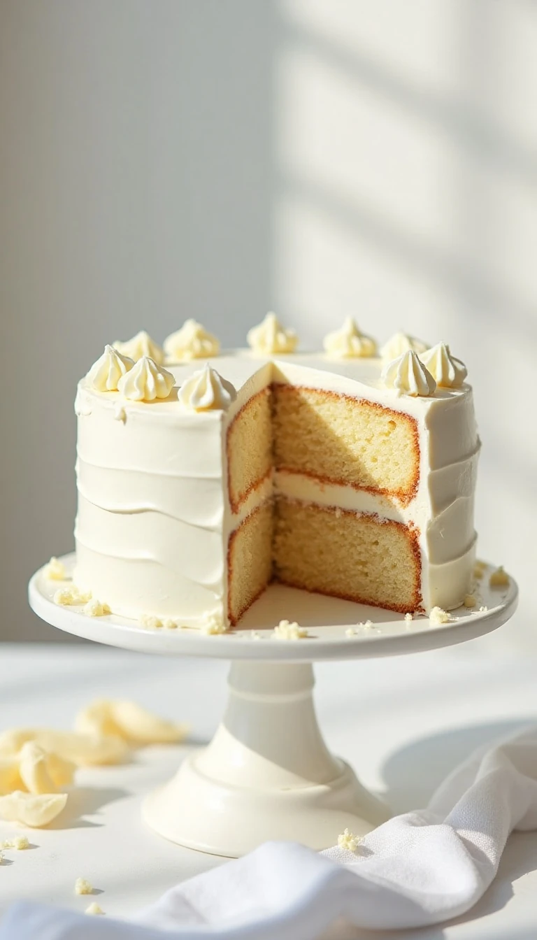 Easy White Velvet Cake Recipe (So Soft & Moist!)