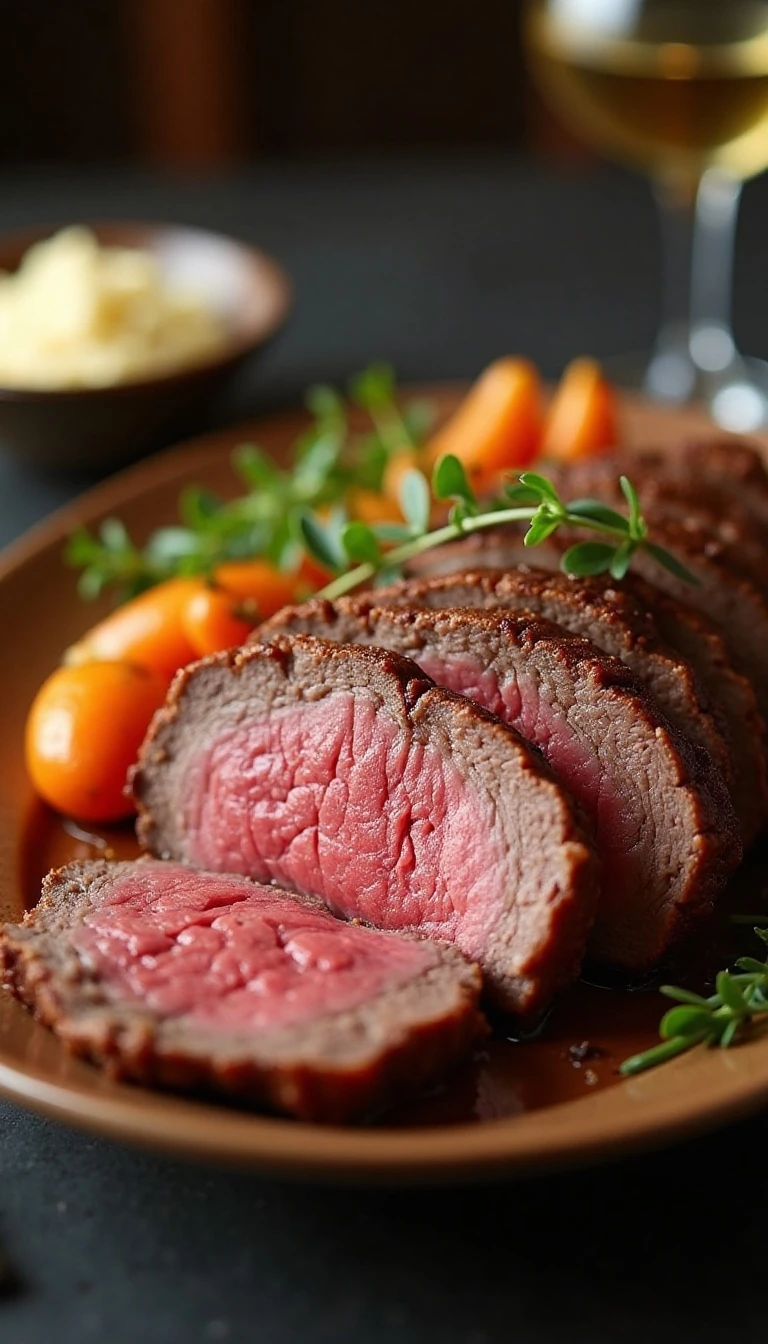 Worcestershire Butter Roast Beef Recipe