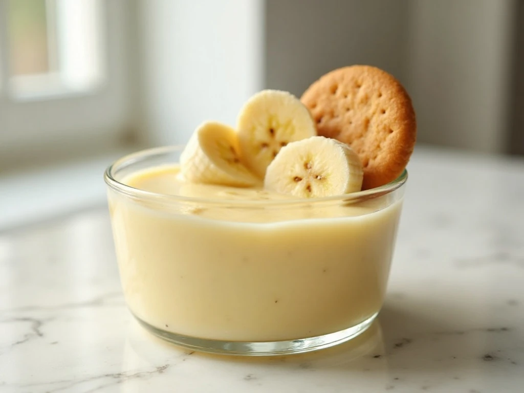 Light and creamy WW banana pudding layered with bananas and vanilla wafers