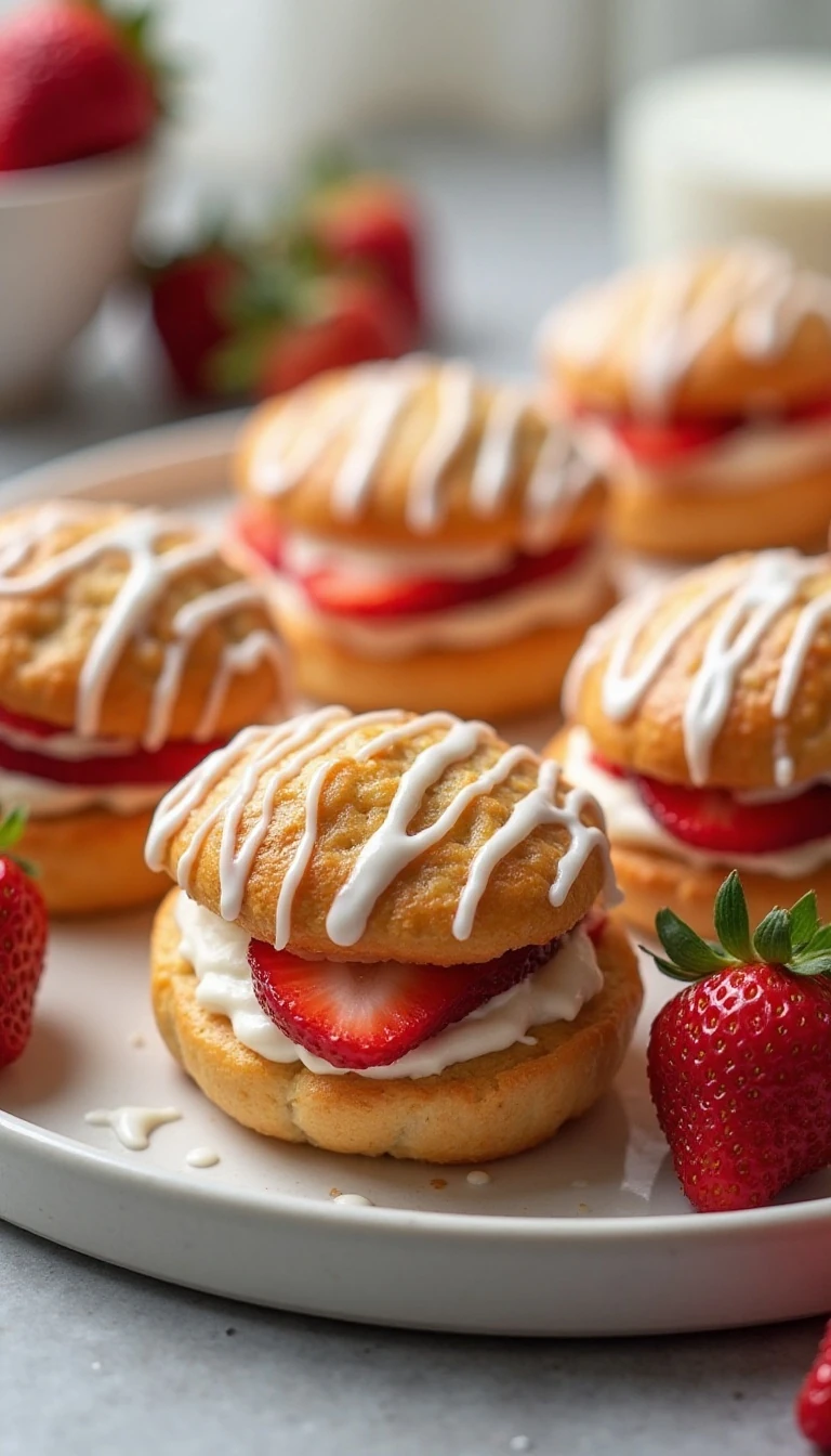 Easy Strawberry Danish Recipe with Cream Cheese and Puff Pastry