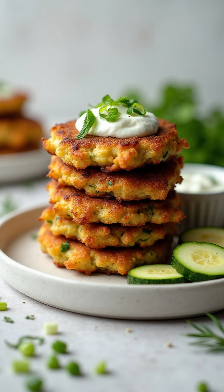 Crispy Zucchini Fritters Recipe (Easy & Delicious)