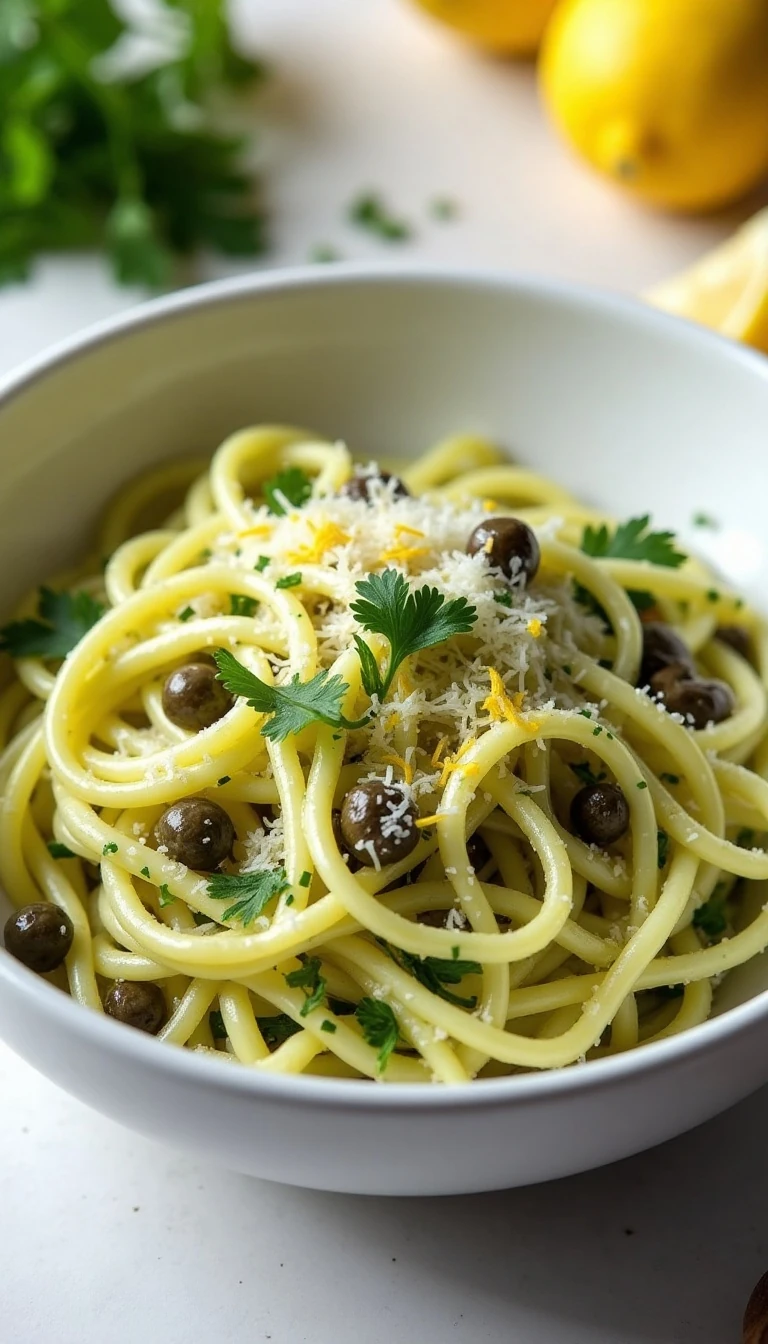 Best Zucchini Noodles with Lemon Caper Butter Recipe