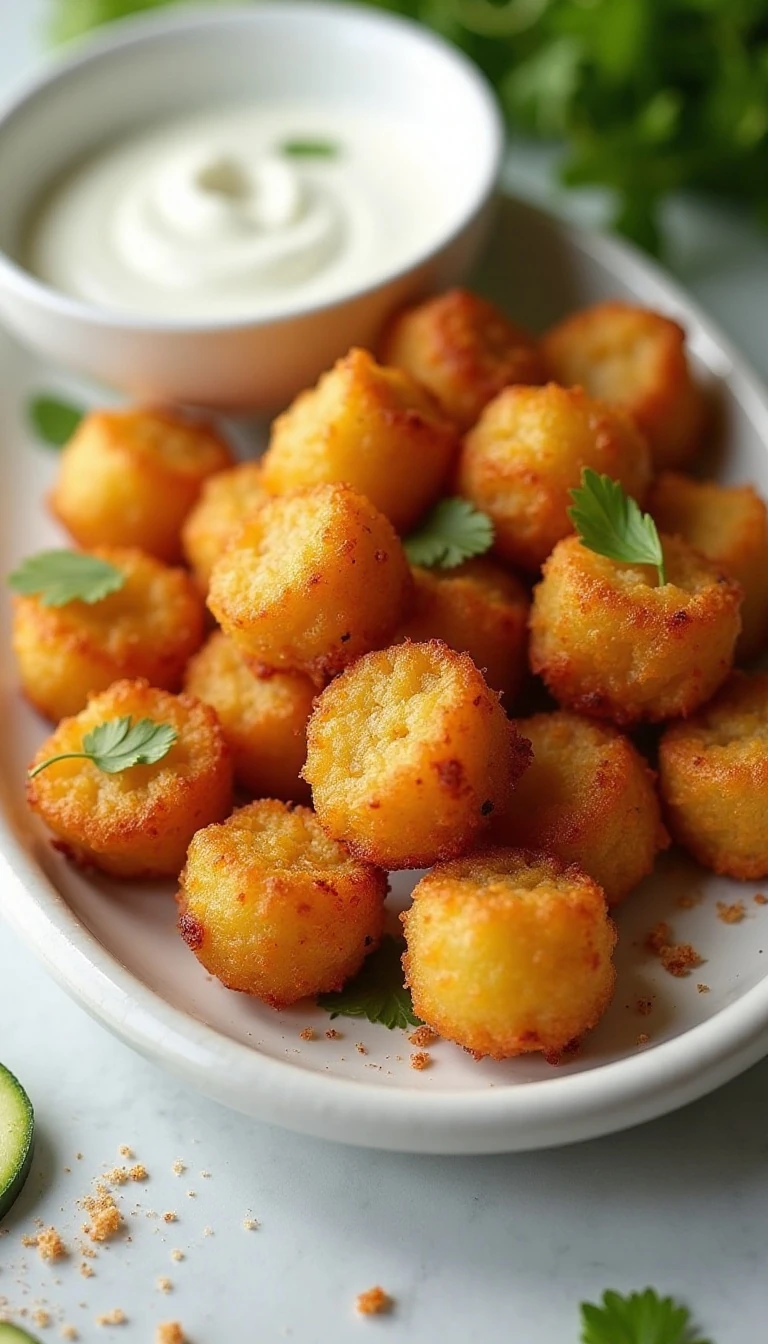 Crispy Baked Zucchini Tots Recipe (Healthy & Easy)