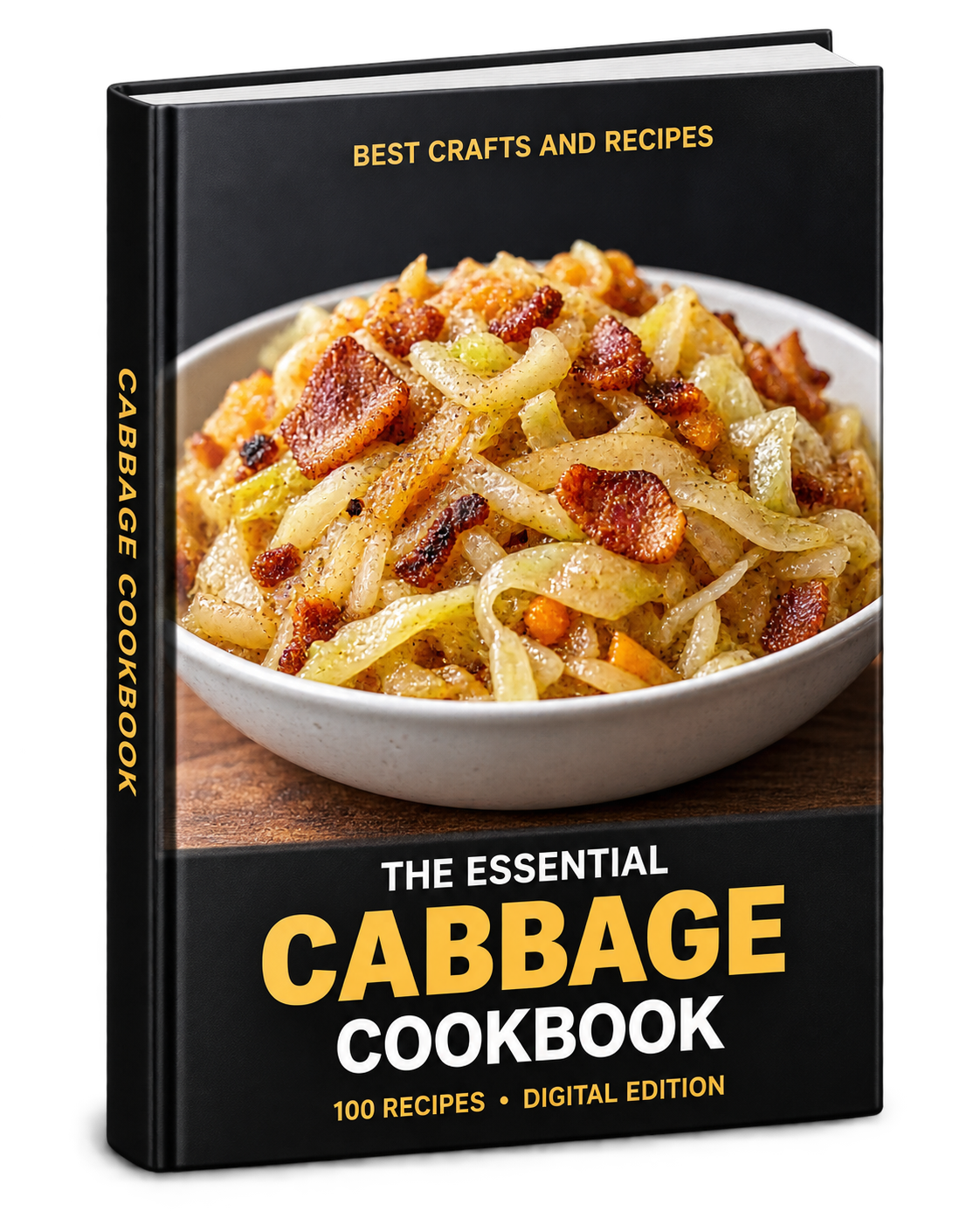The Essential Cabbage Cookbook, a digital ebook with 100 recipes